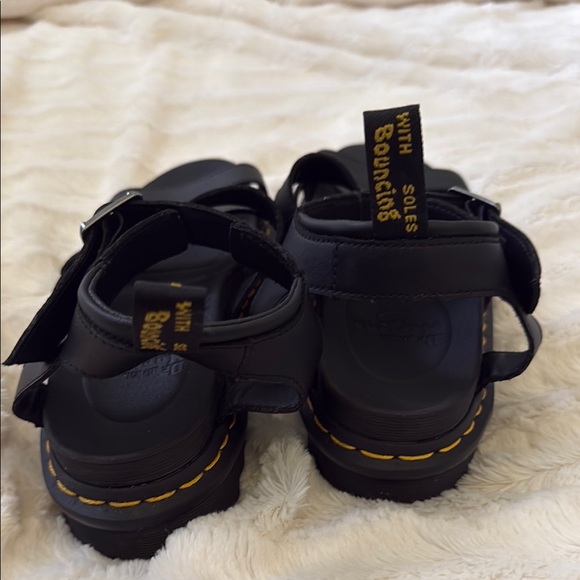 Dr. Martens Black Strappy Sandals - Picture 4 of 10